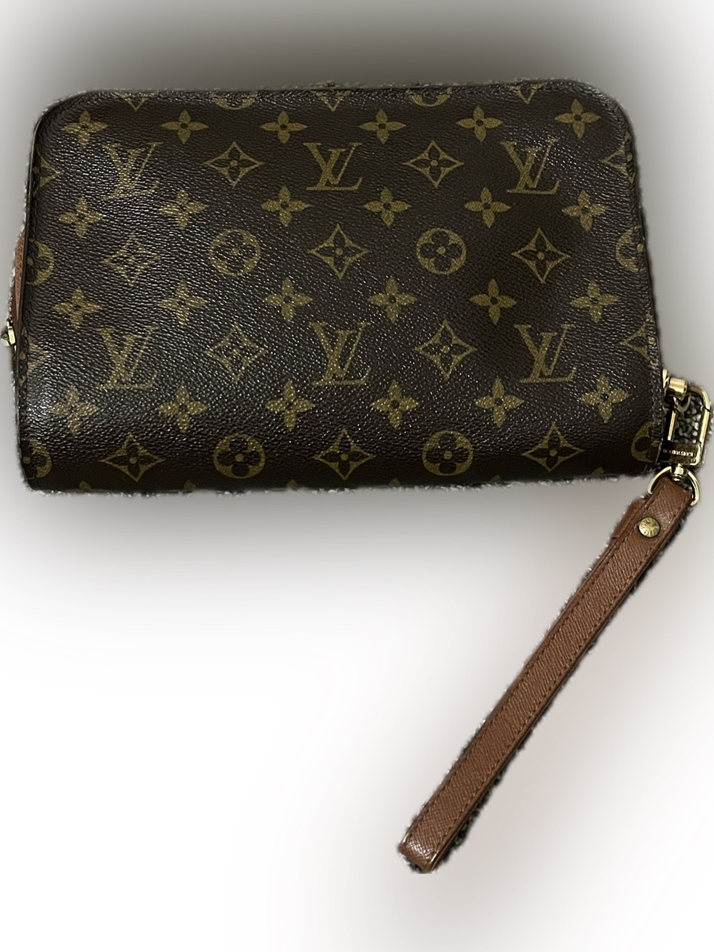 Louis Vuitton Monogram Canvas Orsay Clutch / Wristlet